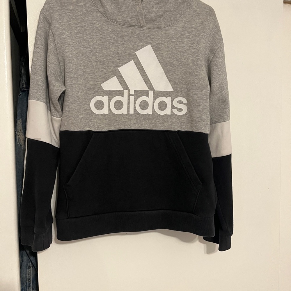 Adidas Gray Hoodie boy